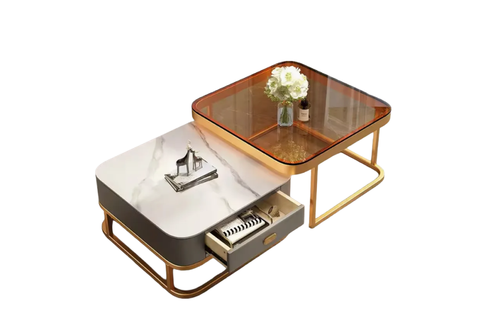 Modern Round Glass Coffee Table: A Statement of Contemporary Elegance