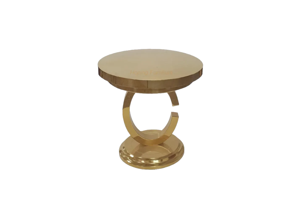 HY Series High-End Round Side Table – ISO9001 Certified Quality