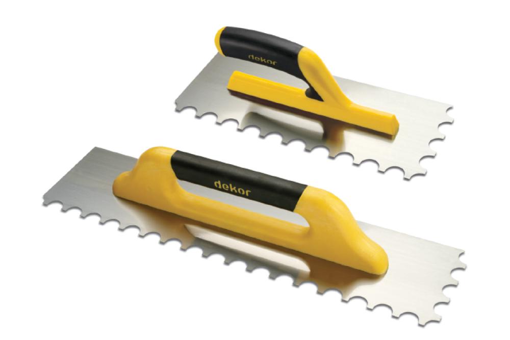 Marble Trowel with Closed/Open Plastic Handle