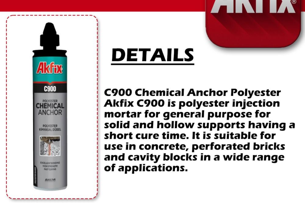 C900 Chemical Anchor Polyester