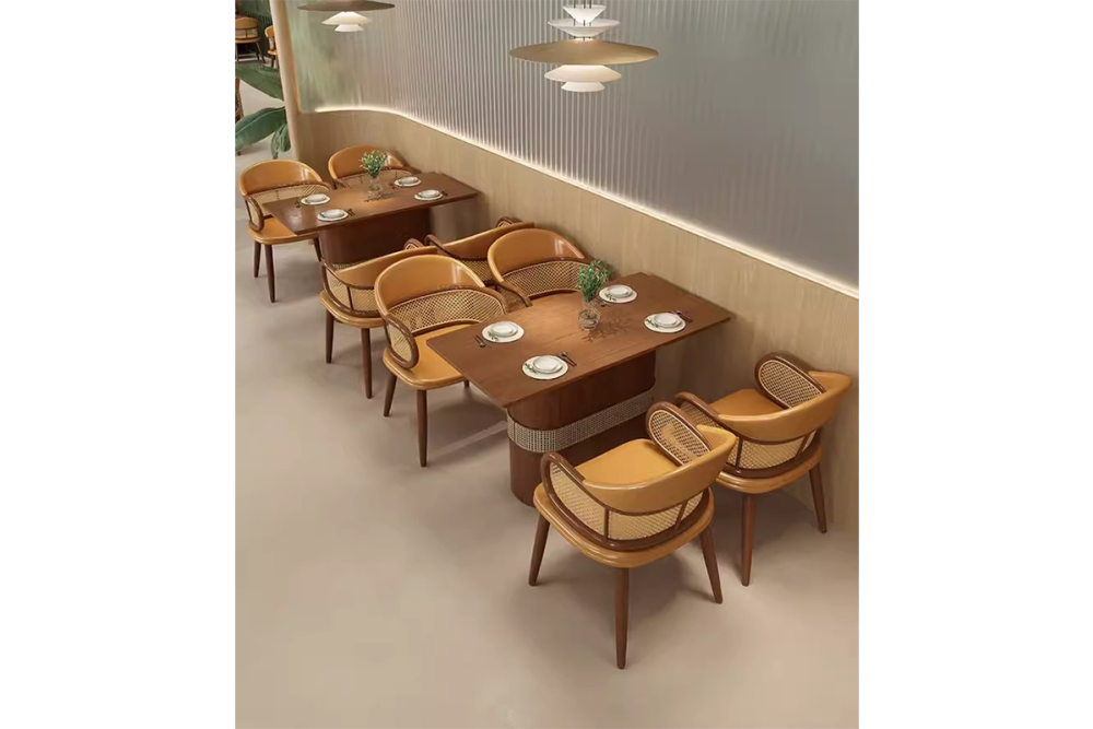 Luotu 9642 Modern Wooden Dining Set