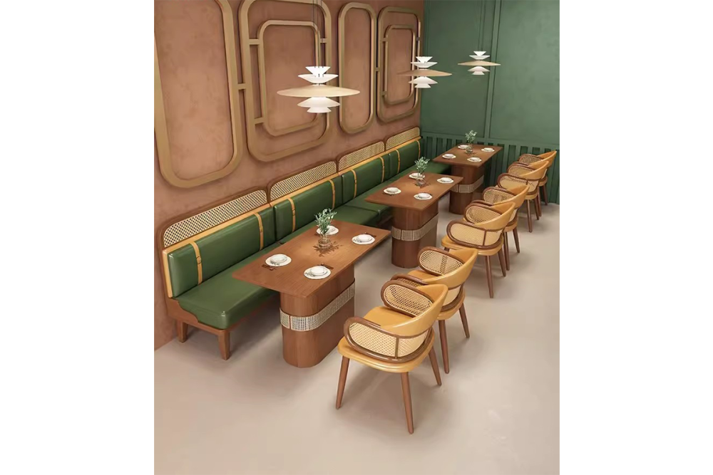 Luotu 9642 Modern Wooden Dining Set