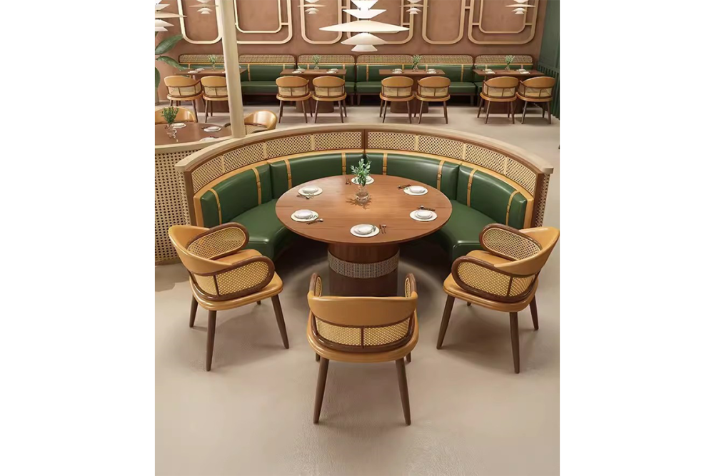 Luotu 9642 Modern Wooden Dining Set