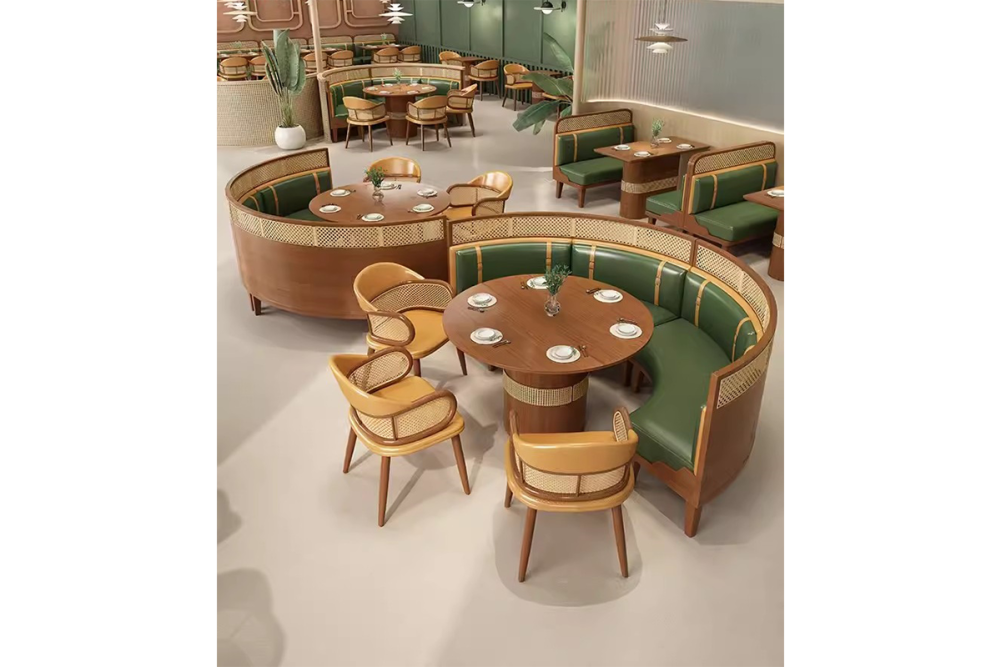 Luotu 9642 Modern Wooden Dining Set