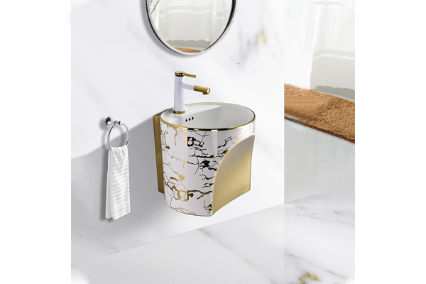 Amaize Modern Wall-Hung Sink – Minimalist Elegance & Space-Saving Design