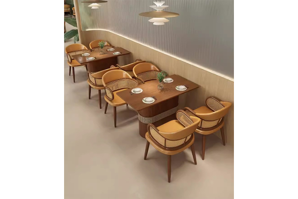 Luotu 9642 Modern Wooden Dining Set