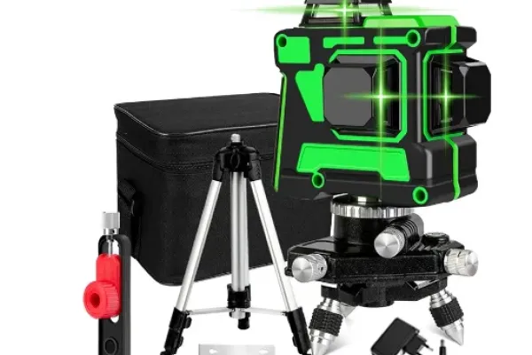 LGLA® 12-Line 3D Green Beam Cross-Line Laser Level 360°